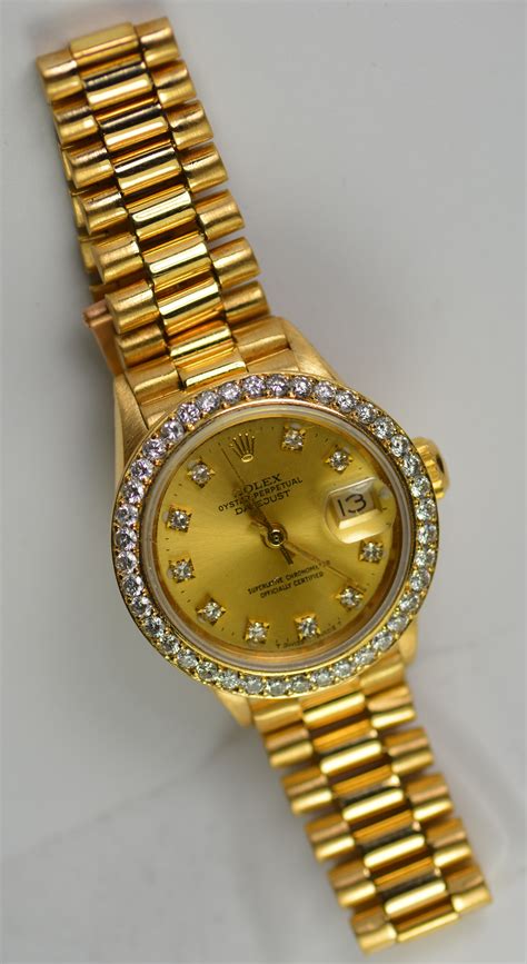 womens diamond rolex for sale